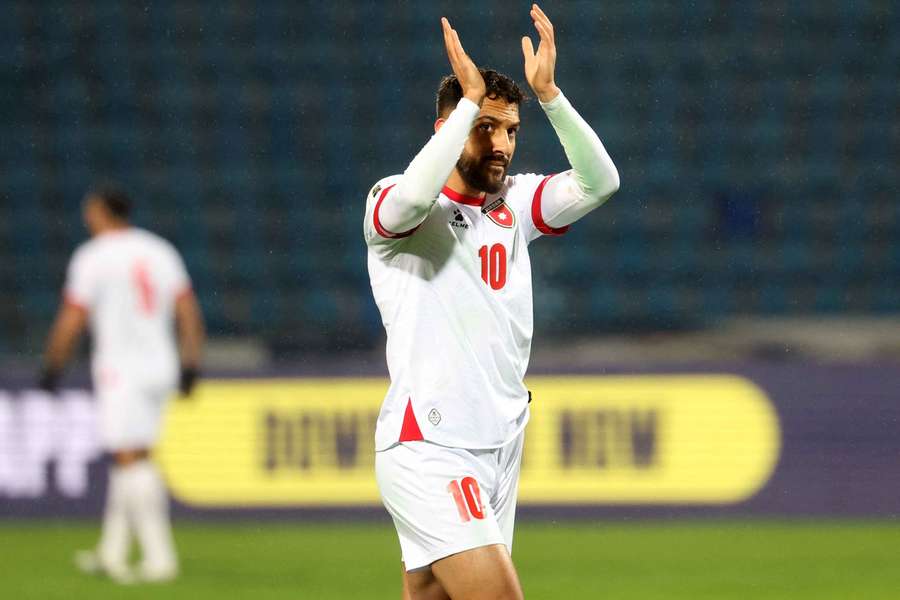 Musa Al-Taamari é a referência na seleção jordaniana