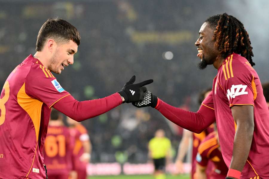 Kone, goleador de la Roma