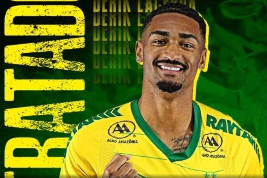 Derik Lacerda apresentado no Cuiabá