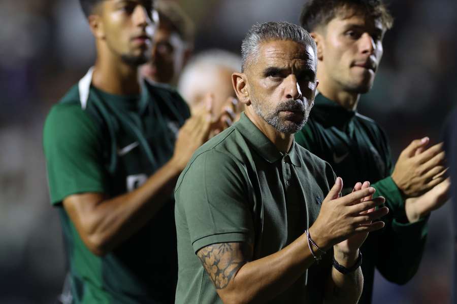 Rui Borges, treinador do Sporting