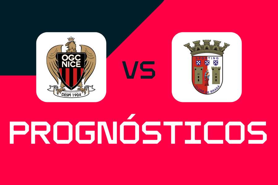 Nice - Braga: Prognósticos, melhores apostas e odds (Liga Europa) Nice - Braga: Prognósticos, melhores apostas e odds (Liga Europa)
