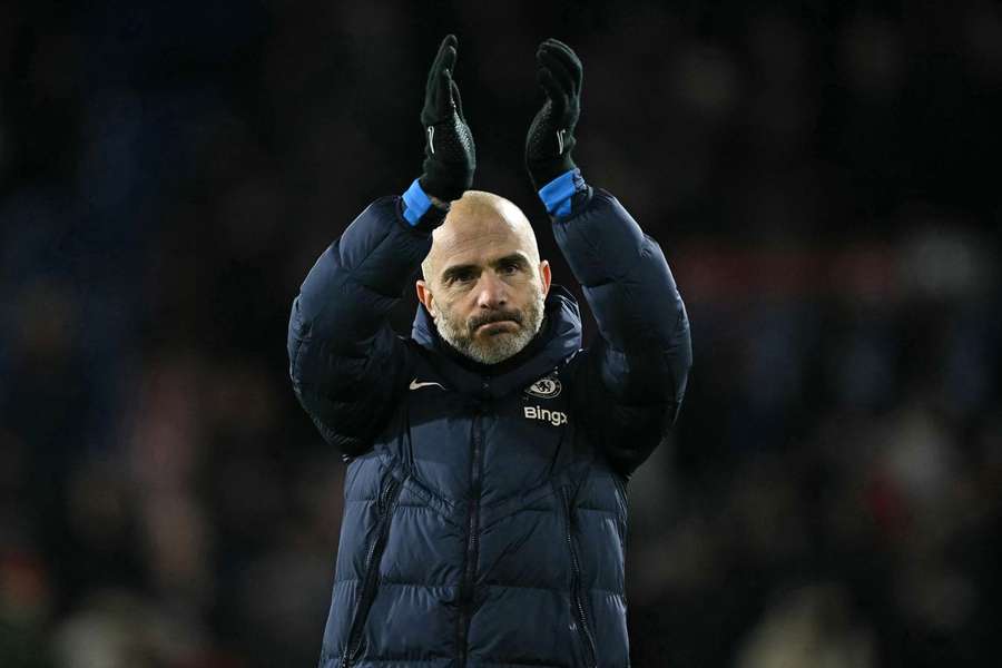 Maresca, treinador do Chelsea 