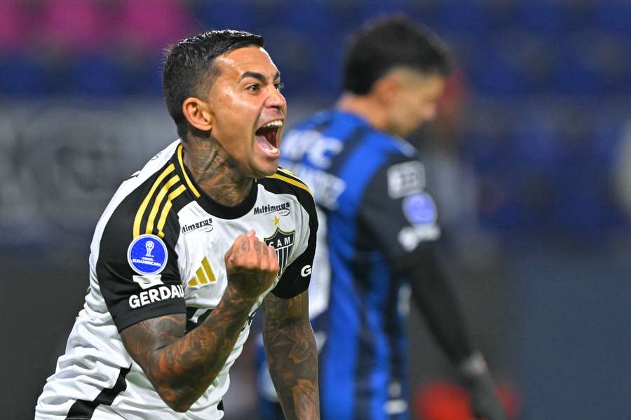 Dudu celebra el gol Dudu celebra el gol