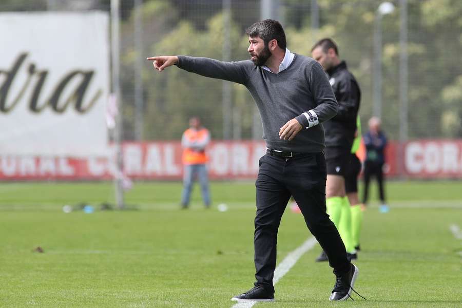 Luís Freire, treinador do Vitória SC