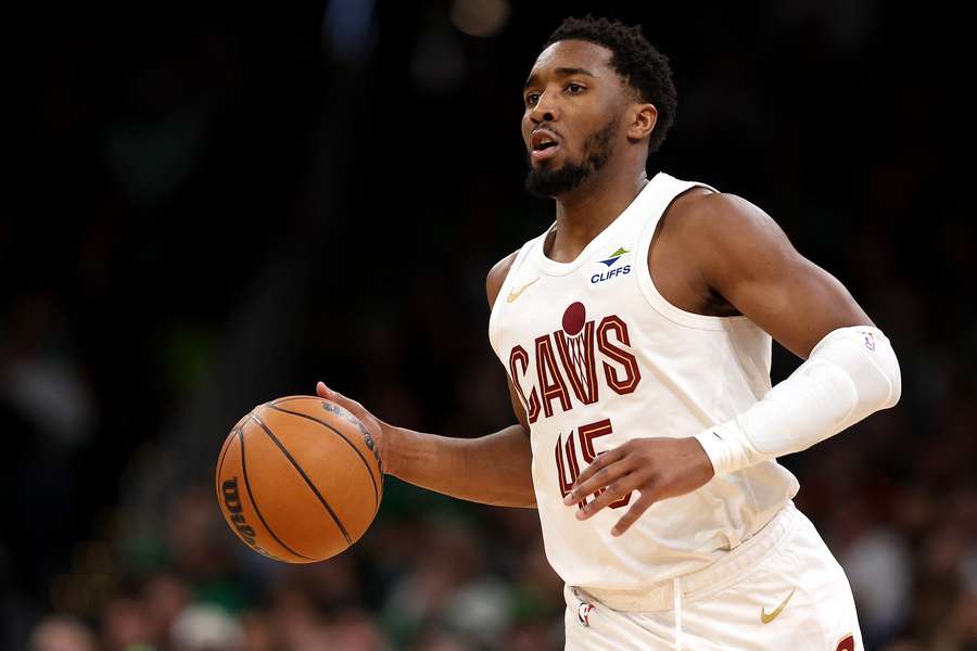 Donovan Mitchell of the Cleveland Cavaliers.