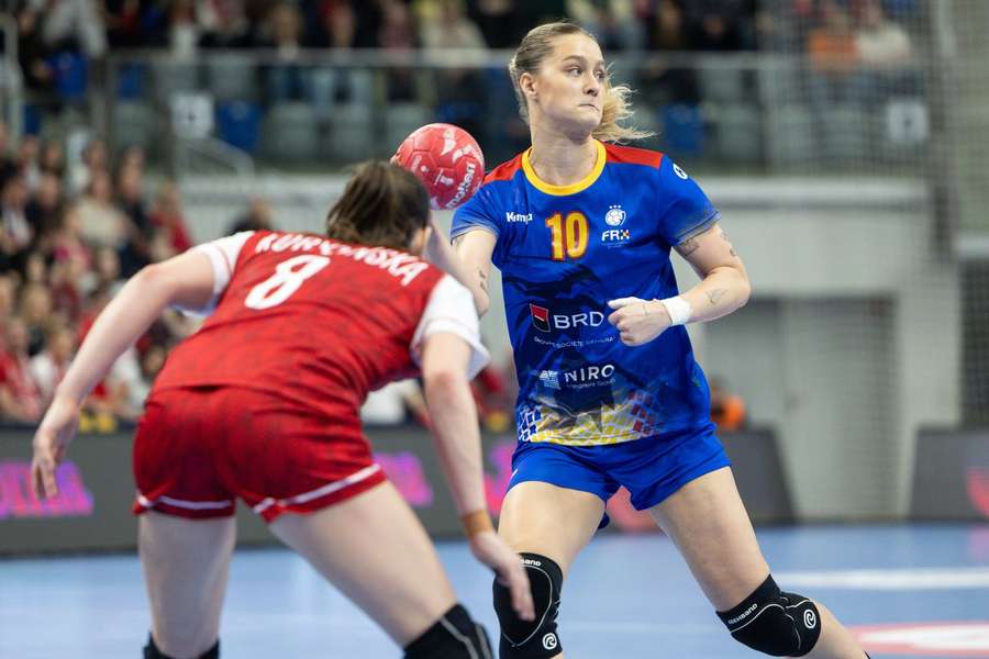 Angela Stoica la Campionatul European în acțiune contra Poloniei