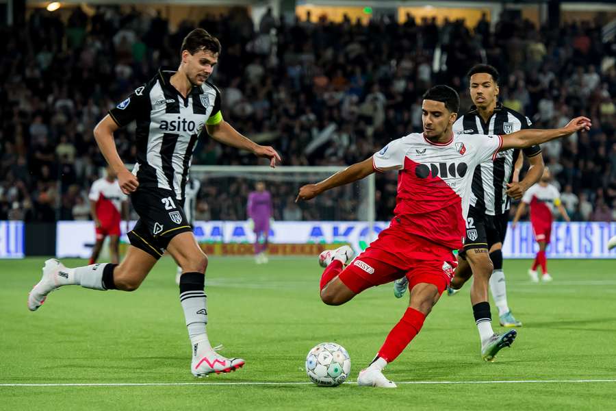 Zidane Iqbal tijdens een wedstrijd in september