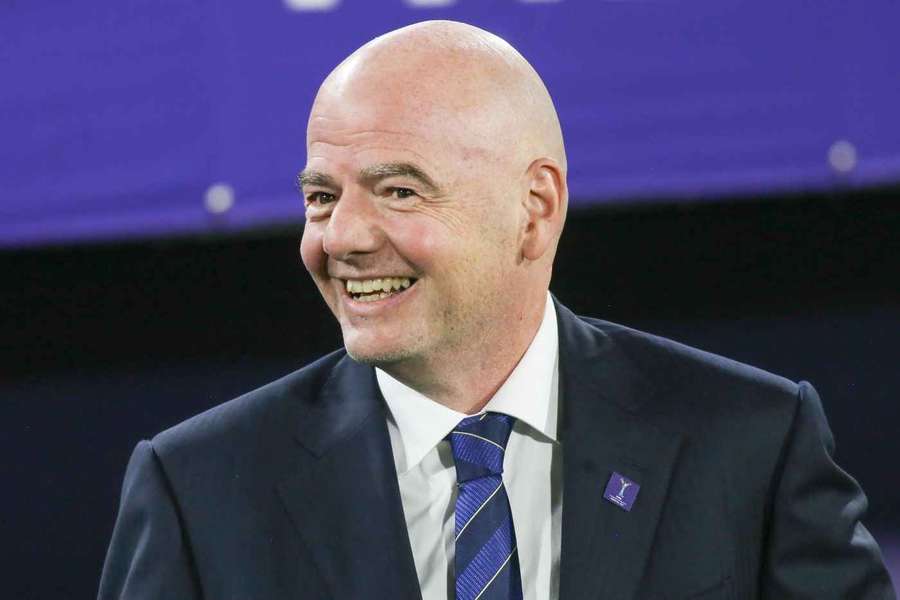 Prezydent FIFA Gianni Infantino