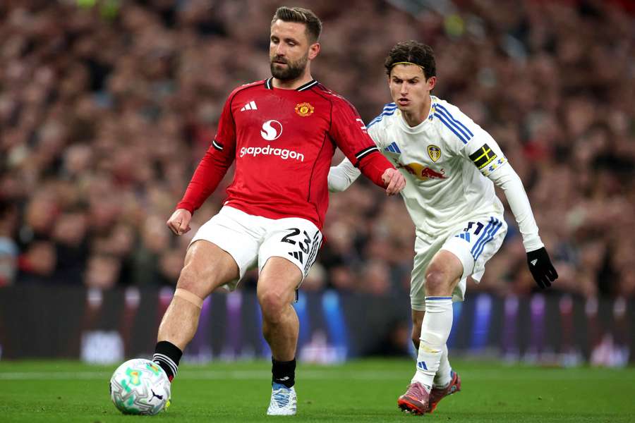 Luke Shaw, defesa do Manchester United Luke Shaw, defesa do Manchester United