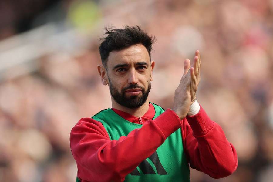 Bruno Fernandes é suplente contra o Wolverhampton