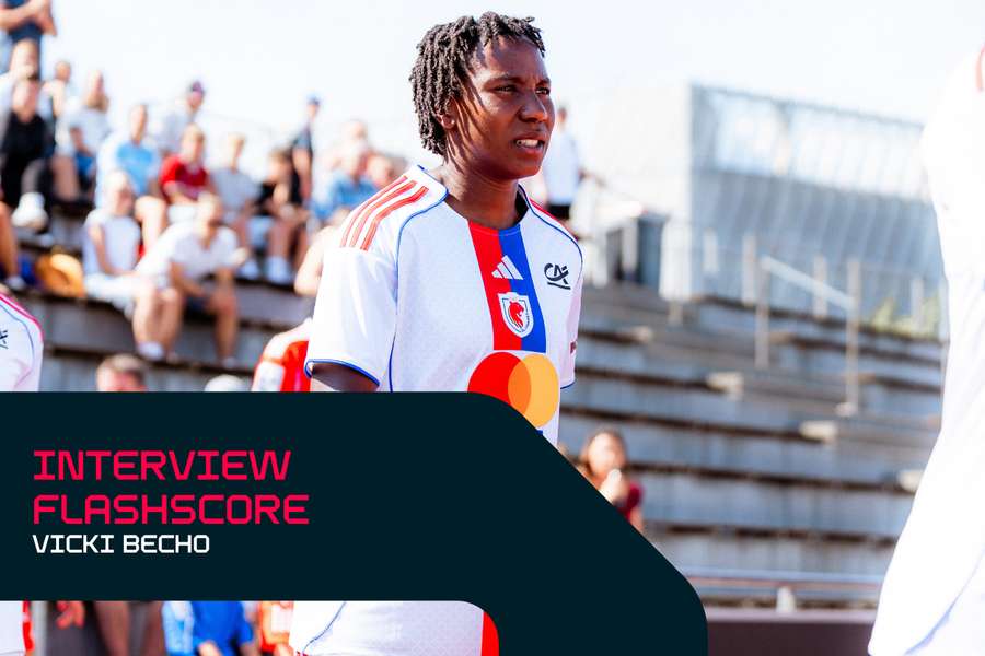 Interview Flashscore - Vicki Becho : "Je veux être là où on attend les grandes joueuses"