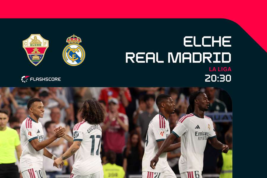 O Real Madrid visita o Elche O Real Madrid visita o Elche