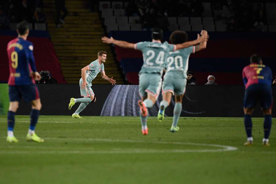 Sorloth, letal contra el Barcelona.
