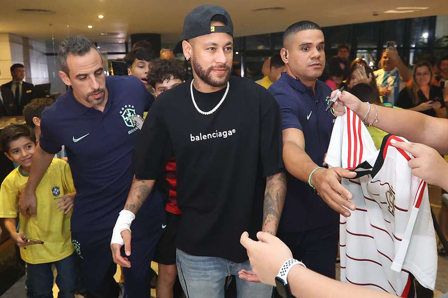 Neymar segue como a principal referência da Seleção Brasileira