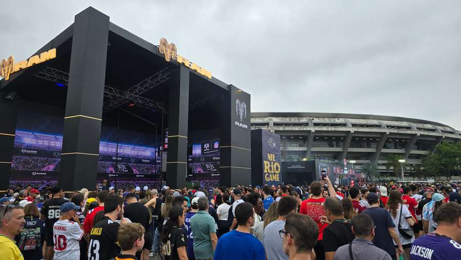 Ativações de marcas parceiras na Gameday Experience Ativações de marcas parceiras na Gameday Experience