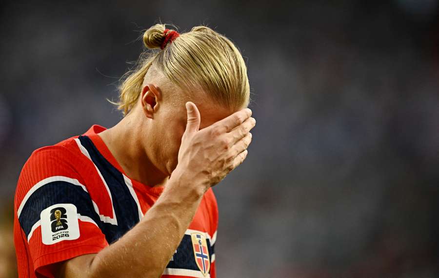 Participação de Erling Haaland nesta Copa chega ao fim Participação de Erling Haaland nesta Copa chega ao fim