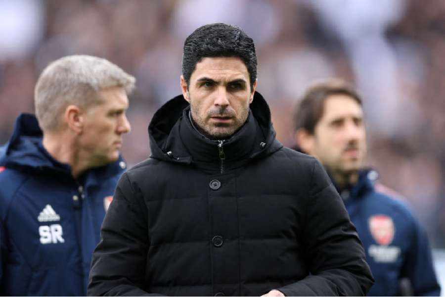 Arteta is looking to gear his side up for this weekend's huge clash