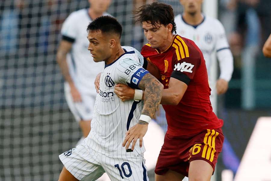 Roma e Inter de Milão fizeram um grande jogo no Olímpico