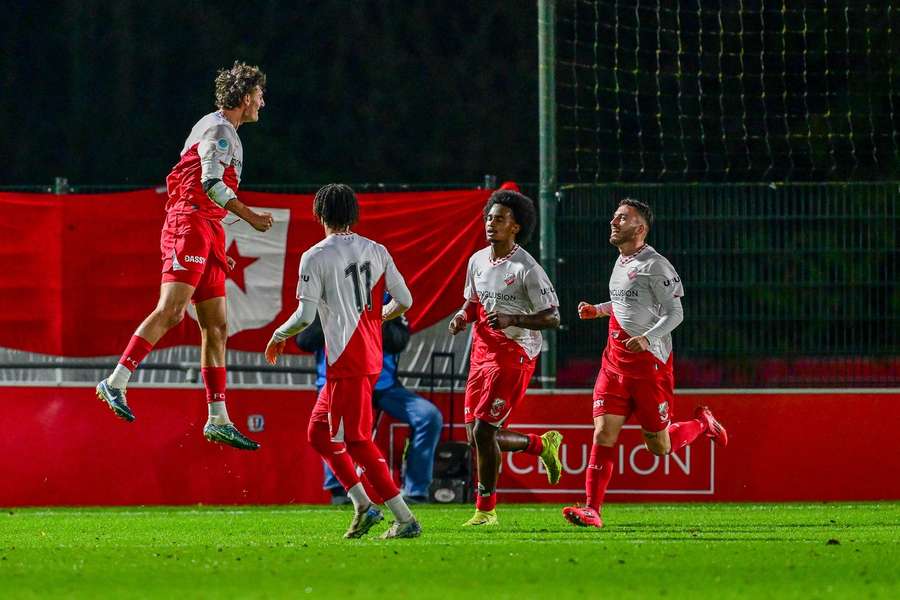 Jong Utrecht scoorde in de laatste minuut de winnende