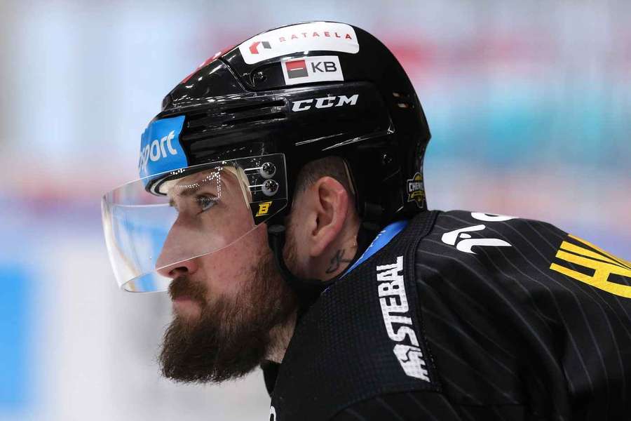 Nicolas Hlava byl v zápase s Boleslaví jediným střelcem Litvínova.