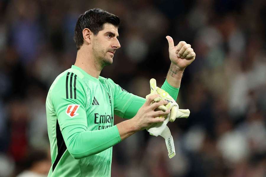Courtois, portero del Real Madrid