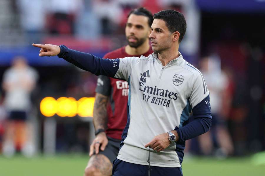Arsenal boss Mikel Arteta.