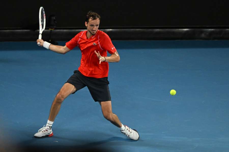 Medvedev only made it to the Australian Open round of 16