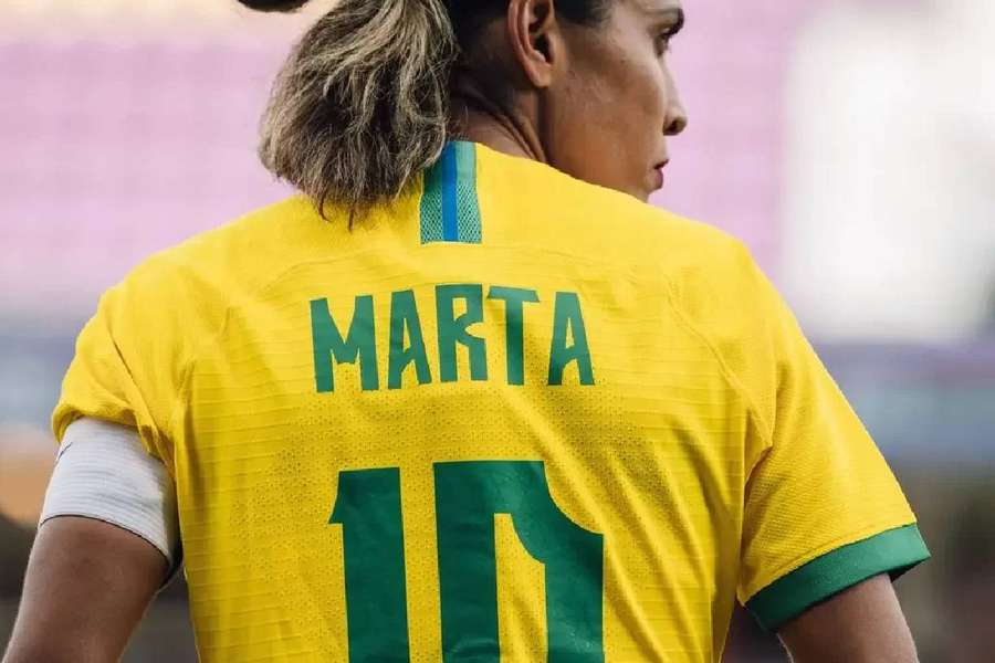 Marta é a representação do talento do futebol brasileiro
