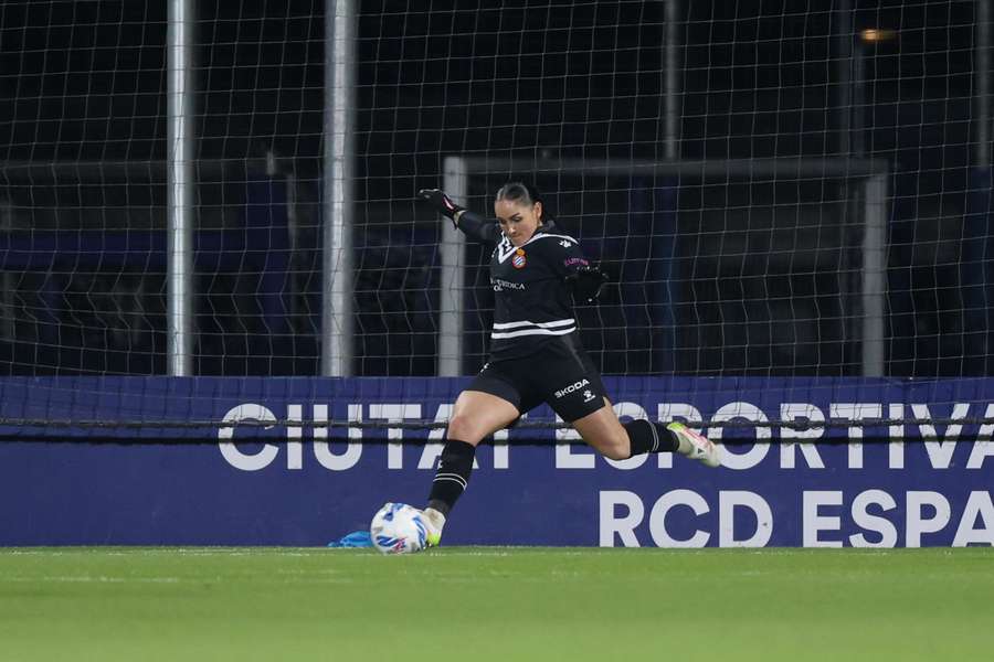Romy Salvador avec l'Espanyol Barcelone Romy Salvador avec l'Espanyol Barcelone