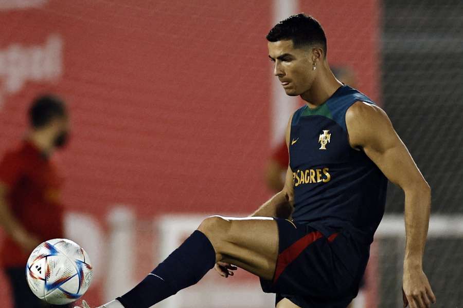 Ronaldo had a conversation with Santos before being benched