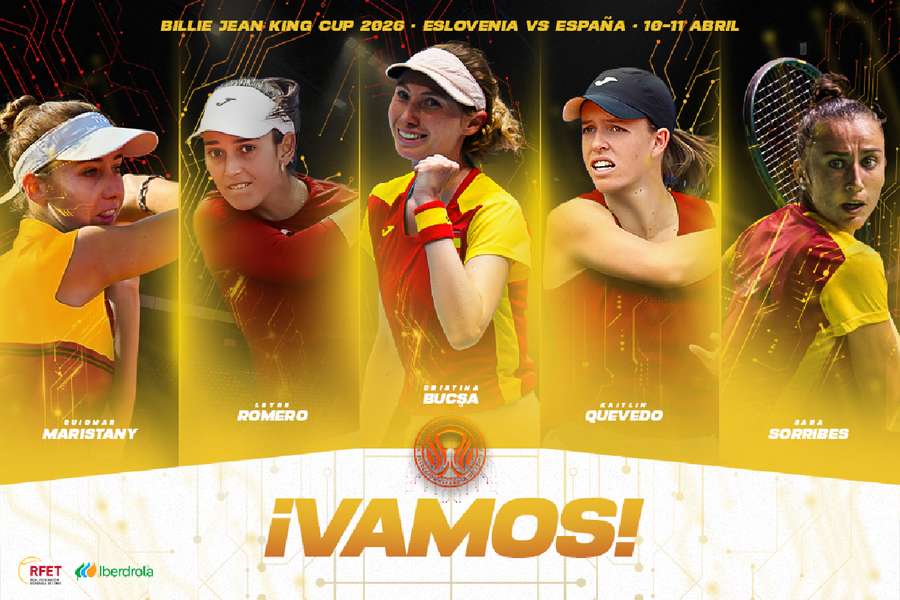 La selección femenina de tenis para la BJKC