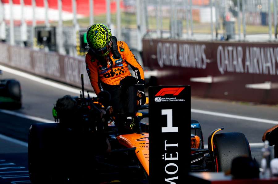 Lando Norris en Autriche.