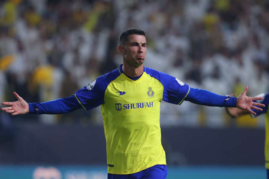 Ronaldo marcou 14 gols em 16 jogos na liga saudita