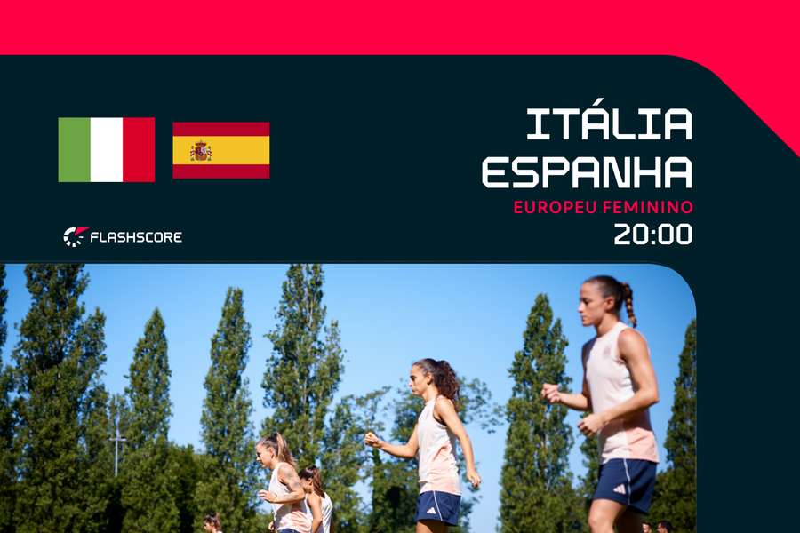 Jogadoras de Espanha em treino
