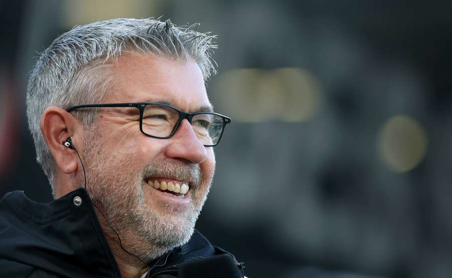 Union Berlin's Swiss head coach Urs Fischer