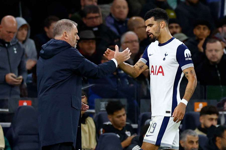 Solanke (right) has scored in successive games