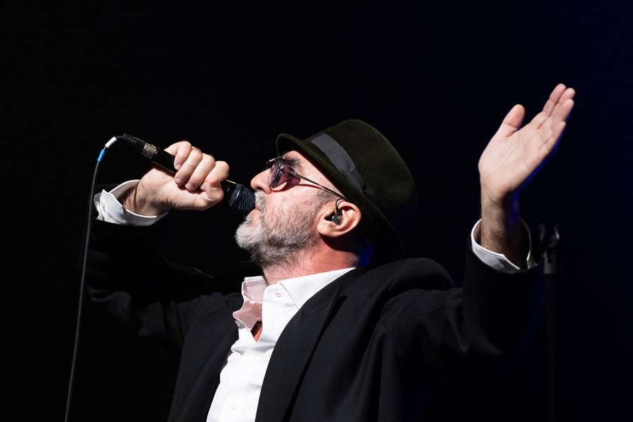 Eric Cantona, football great, painter and lead actor, is adding rock star to his repertoire