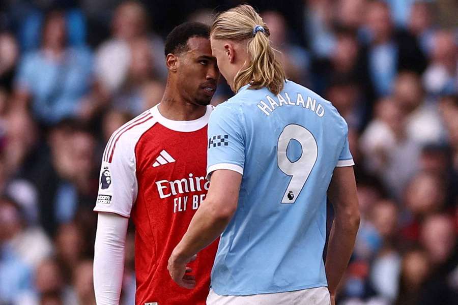 Gabriel should've been sent off for attempted headbutt on Haaland says Premier League Gabriel should've been sent off for attempted headbutt on Haaland says Premier League