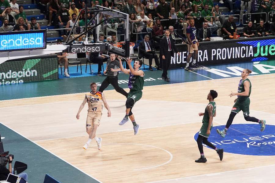 Djodevic, en el Unicaja-UCAM