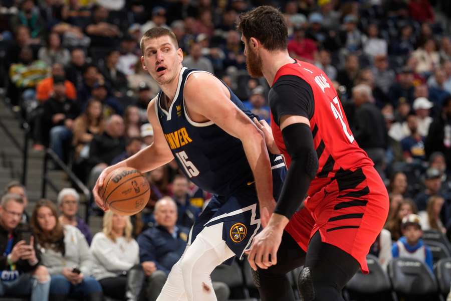 Nikola Jokič zaznamenal proti Portlandu už 13. triple double sezony.