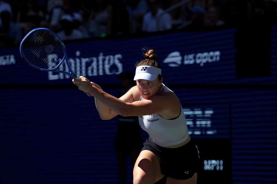 Nosková se na US Open probojovala do čtvrtfinále. Nosková se na US Open probojovala do čtvrtfinále.