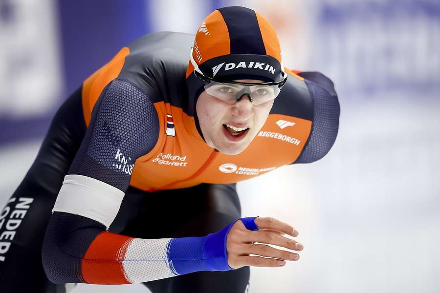 Jenning de Boo was in Inzell de beste Nederlander op de openingsafstand