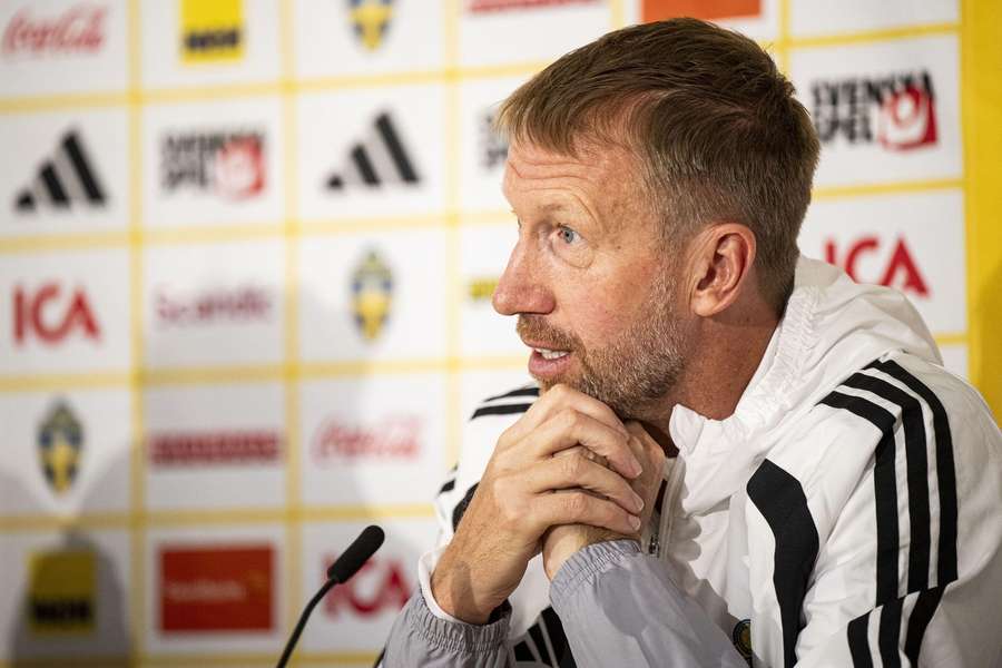Potter speaks at the matchday minus one press conference