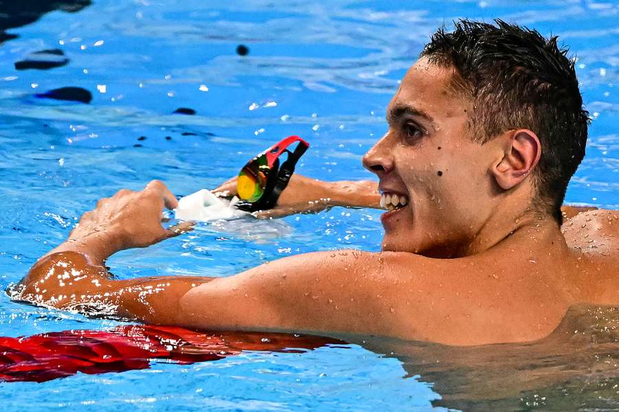 David Popovici, campion național la 50 m liber