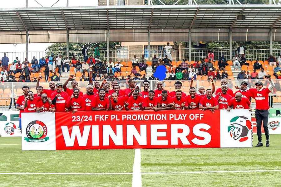 Sofapaka celebrate surviving FKF relegation