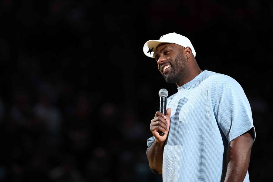 Teddy Riner au Grand Slam.