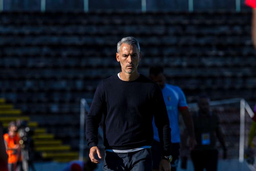 Carlos Vicens, treinador do SC Braga Carlos Vicens, treinador do SC Braga