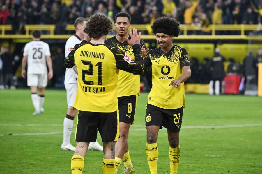 Fábio Silva assistiu Adeyemi para o segundo golo do Borussia Dortmund