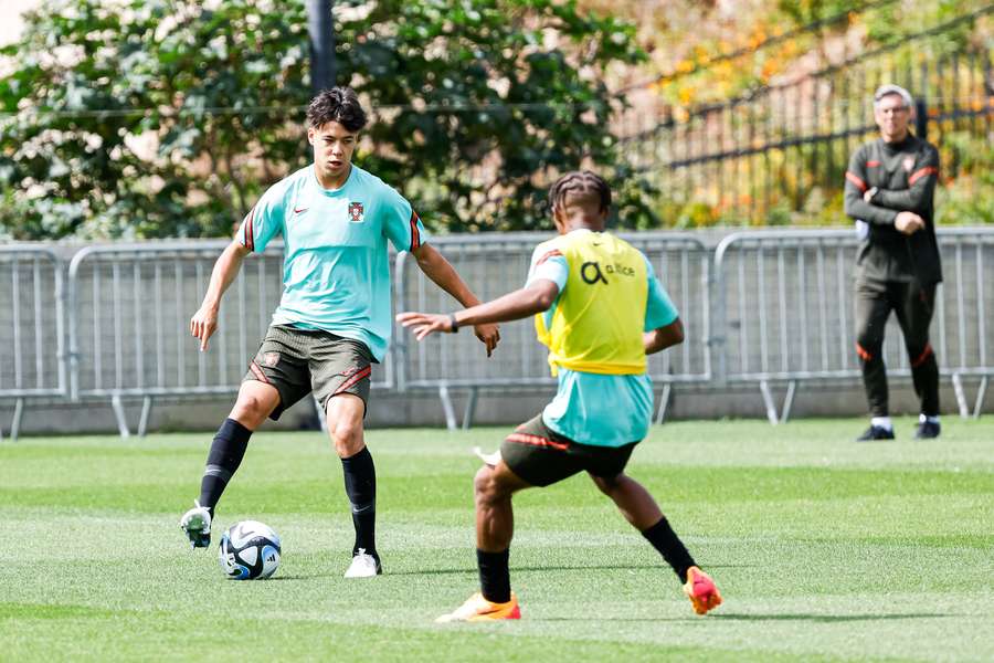 Afonso Sousa, defesa da Seleção Nacional sub-17