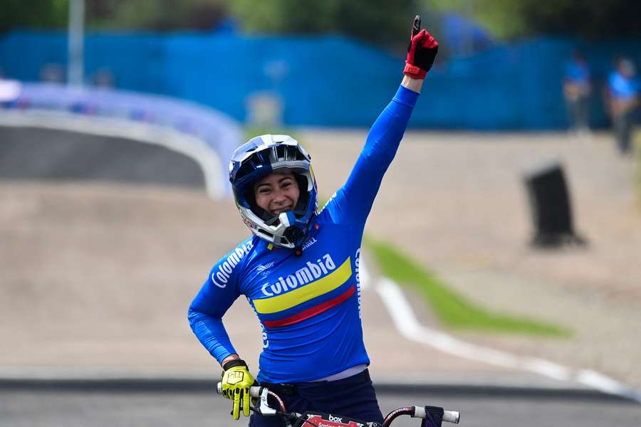 Mariana Pajón, deportista colombiana 